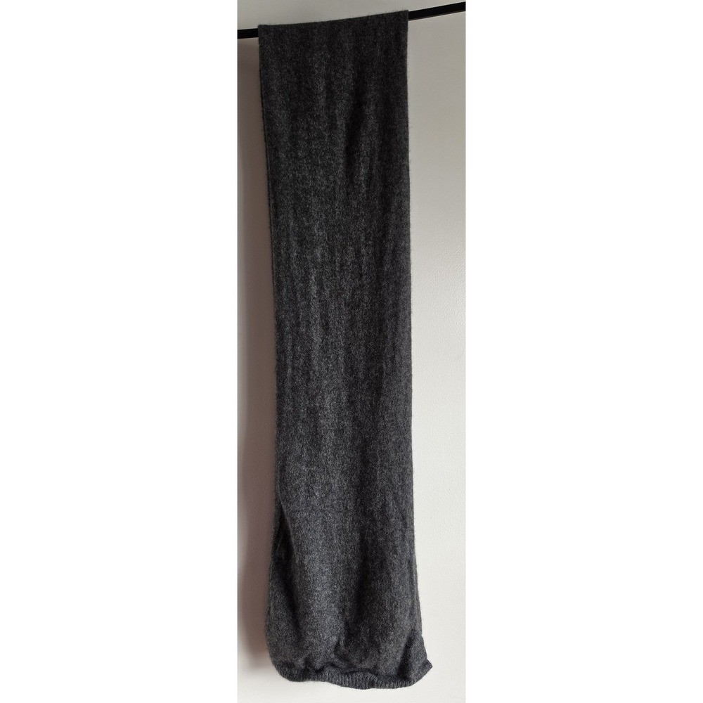 Hannah Rose Cashmere Scarf Charcoal Gray Women Classic Wrap Shawl Stole